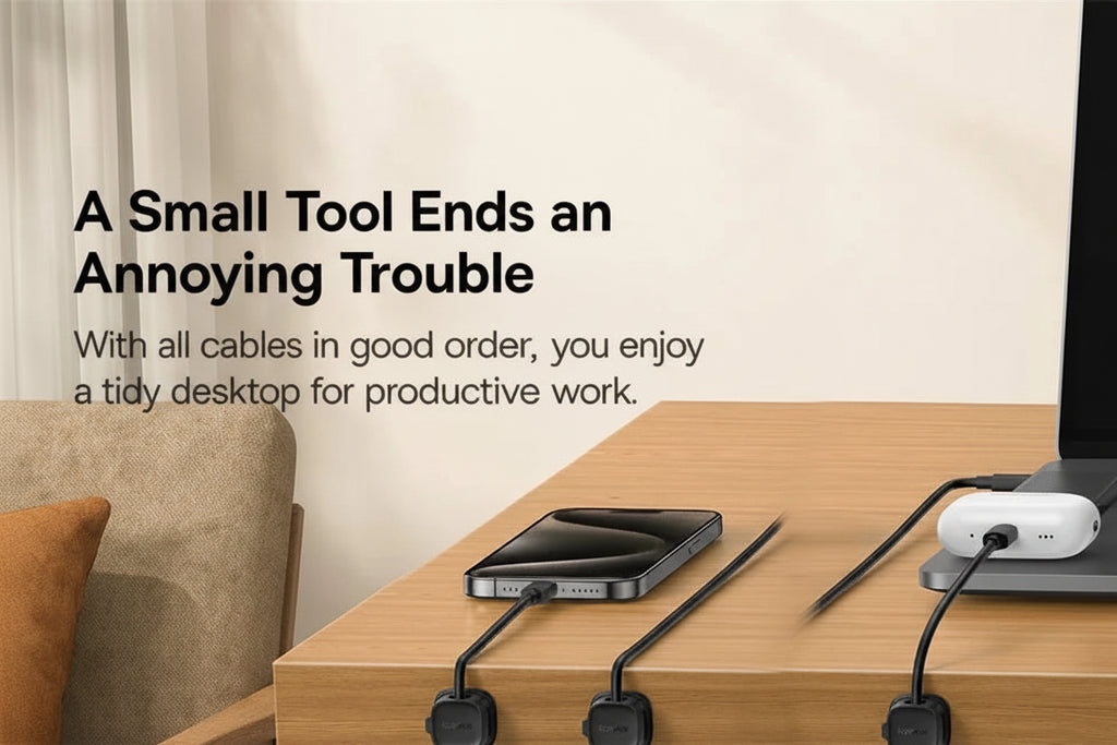 Align™ Magnetic Single Cable Organizer